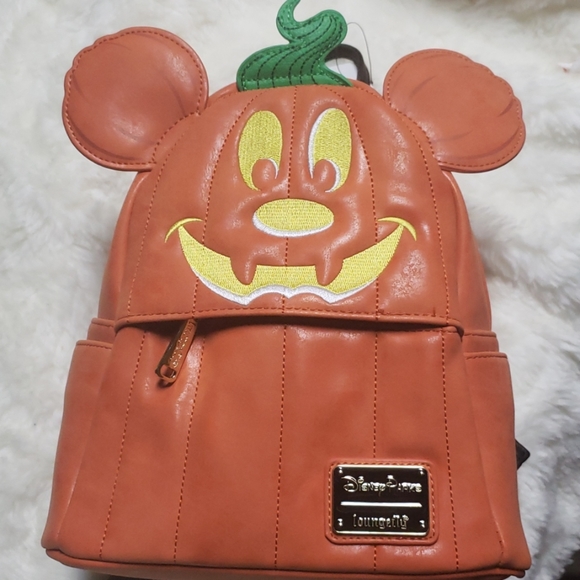 Loungefly Handbags - Loungefly Disney park pumpkin back pack
